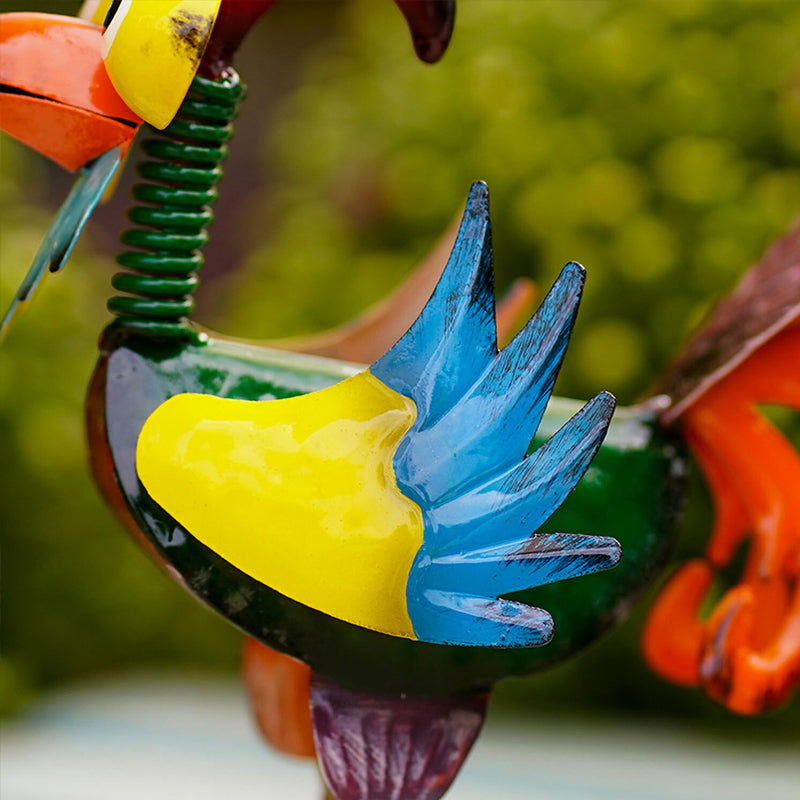 Gluschwein - Lustige Gartenhahnstatue🐓