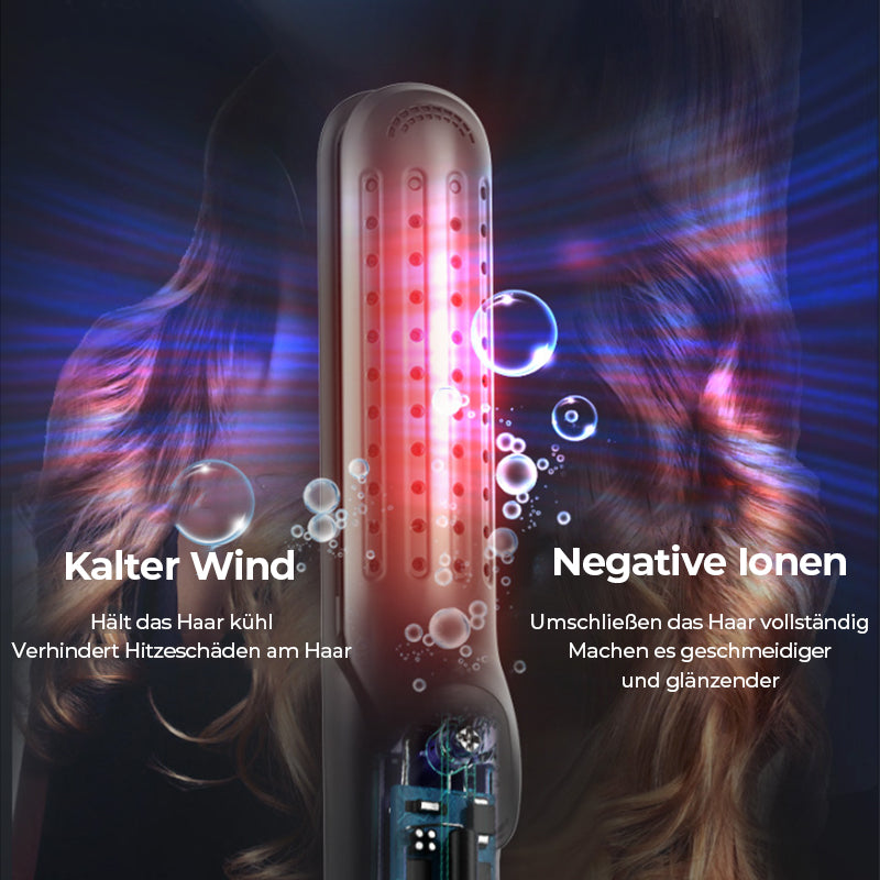 Gluschwein - Elektrischer Kaltluft-Lockenstab mit doppeltem Verwendungszweck