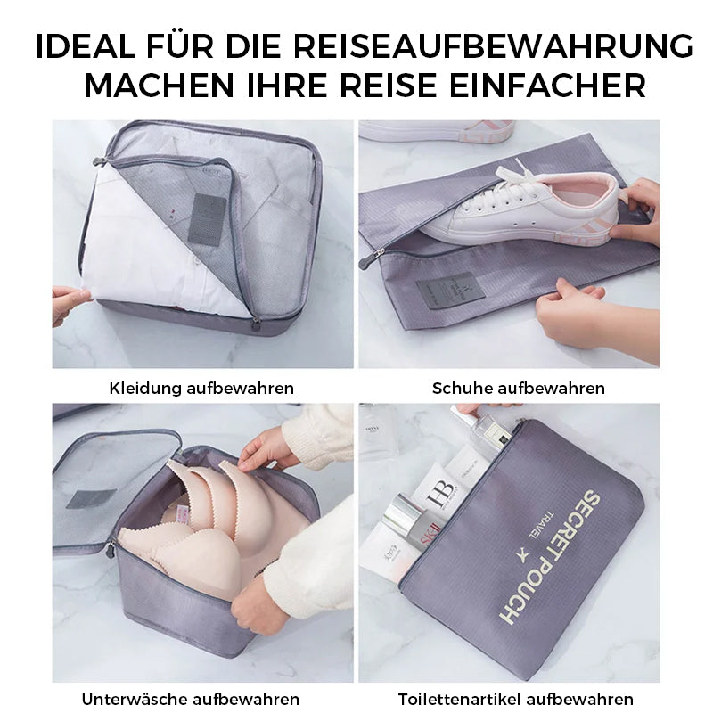Gluschwein - Kleidersortiertasche 6/7-teiliges Set