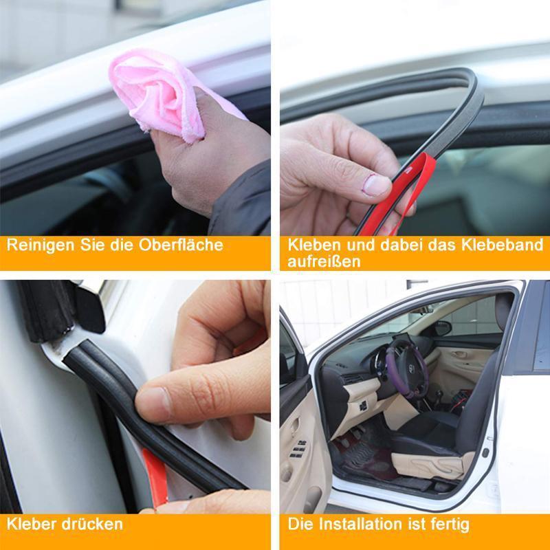 Gluschwein - Autotür Dichtungsstreifen für Kantenschutz, Geräuschreduzierung, Staubdicht