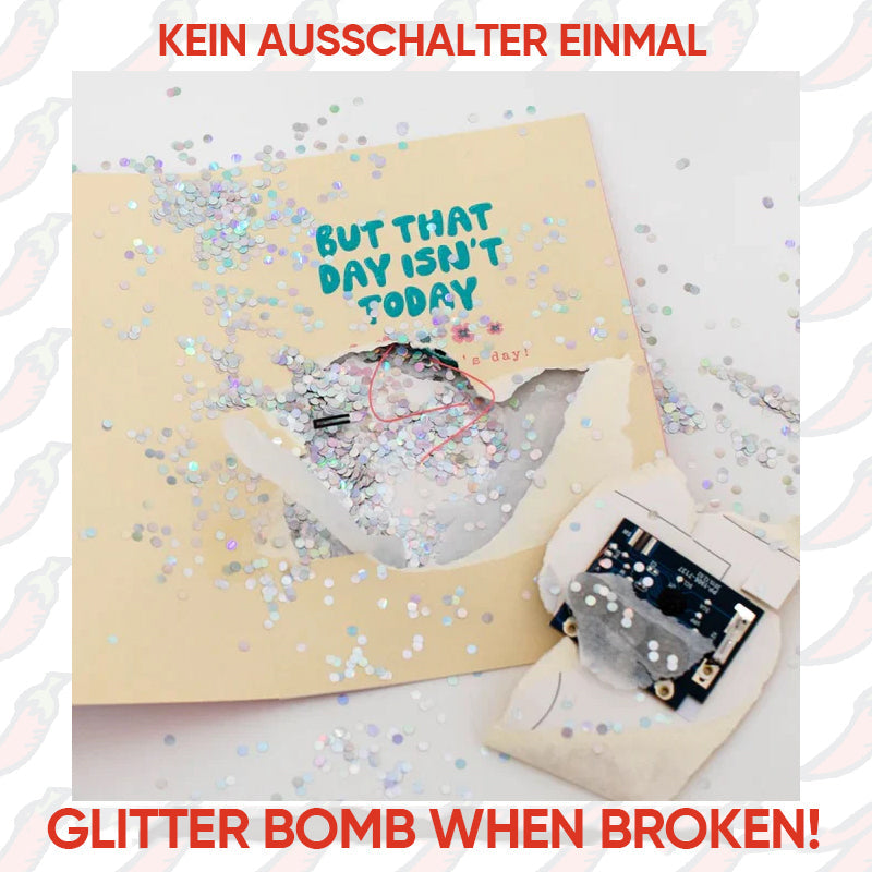 Gluschwein - 🌸🤣Joker-Gruß-Streichkarte🌸