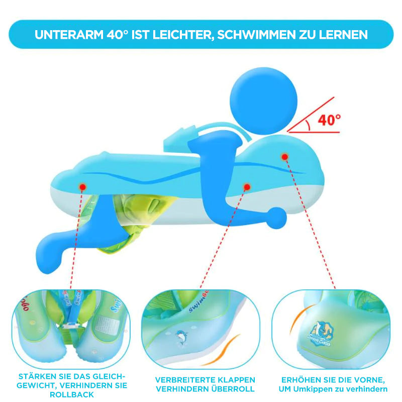 Gluschwein - Babyschwimmer mit Baldachin