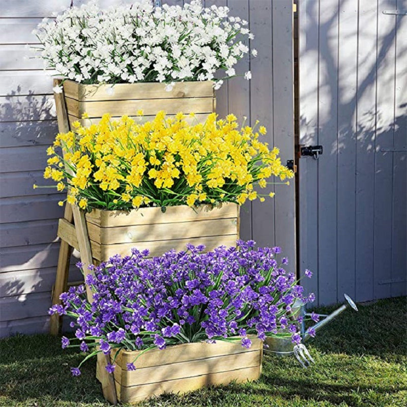 Gluschwein - Künstliche Blumen im Freien