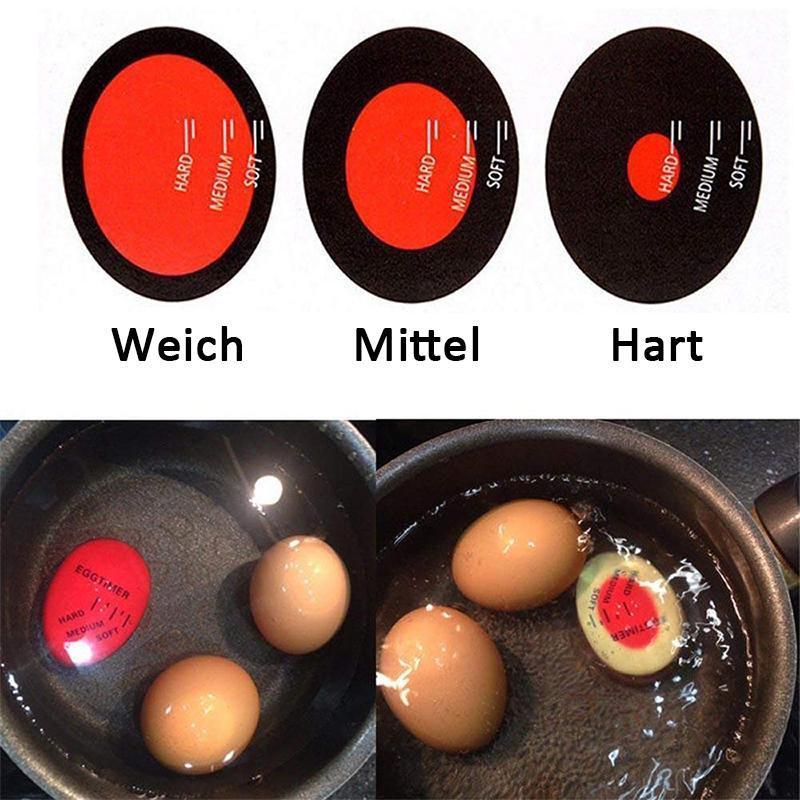 Gluschwein - Magische praktische Küchen-Farbändernde Eieruhr Thermometer