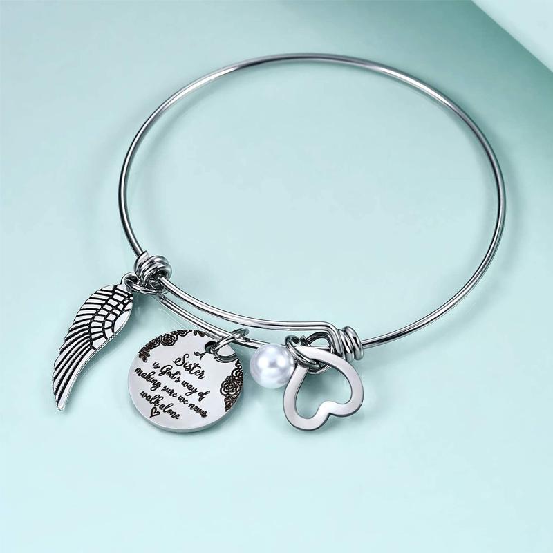 Gluschwein - Gehe niemals allein - Schwestern Armband