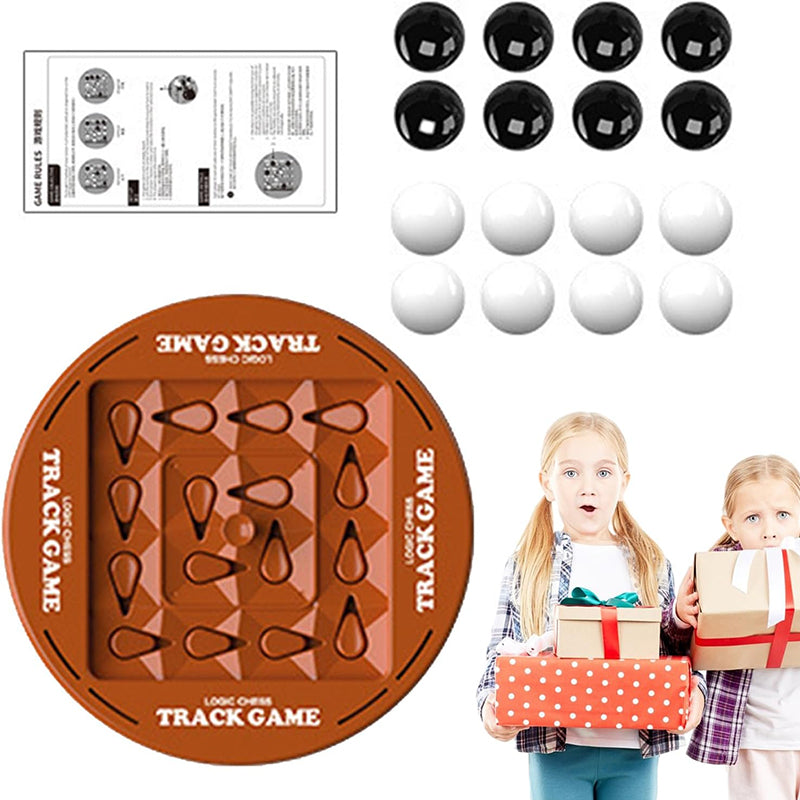 Juego de mesa educativo de lógica orbital.