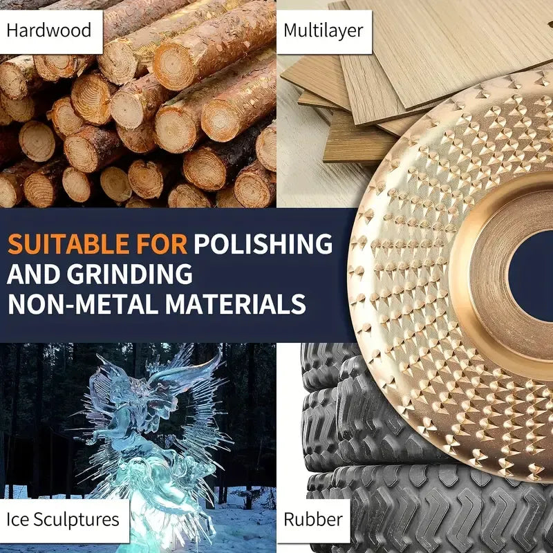 CarvingDisc - Ensemble de disques de sculpture sur bois - Précision et efficacité pour vos créations