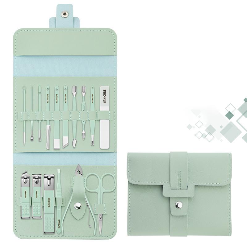 Gluschwein - Nagelknipser tragbares Set (12/16 Stück)