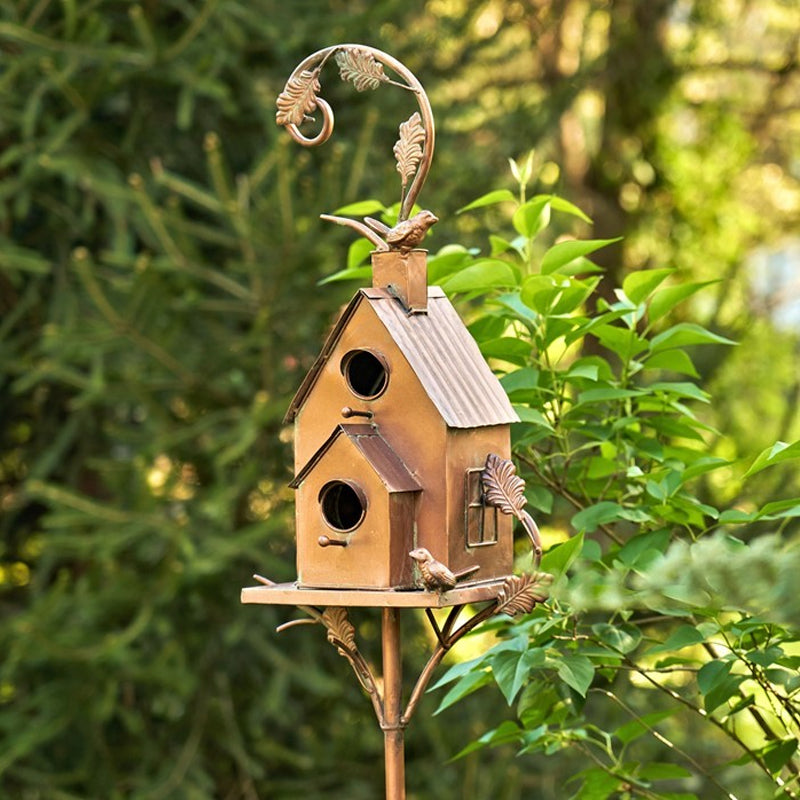 Gluschwein - Kreative Garten-Vogelhaus-Dekoration Aus Metall