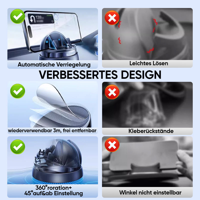 Gluschwein - Anti-Rutsch-Handyhalter für das Auto