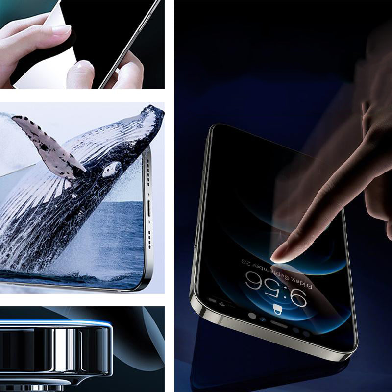 Gluschwein - iPhone Anti-Peeping Displayschutz aus gehärtetem Glas