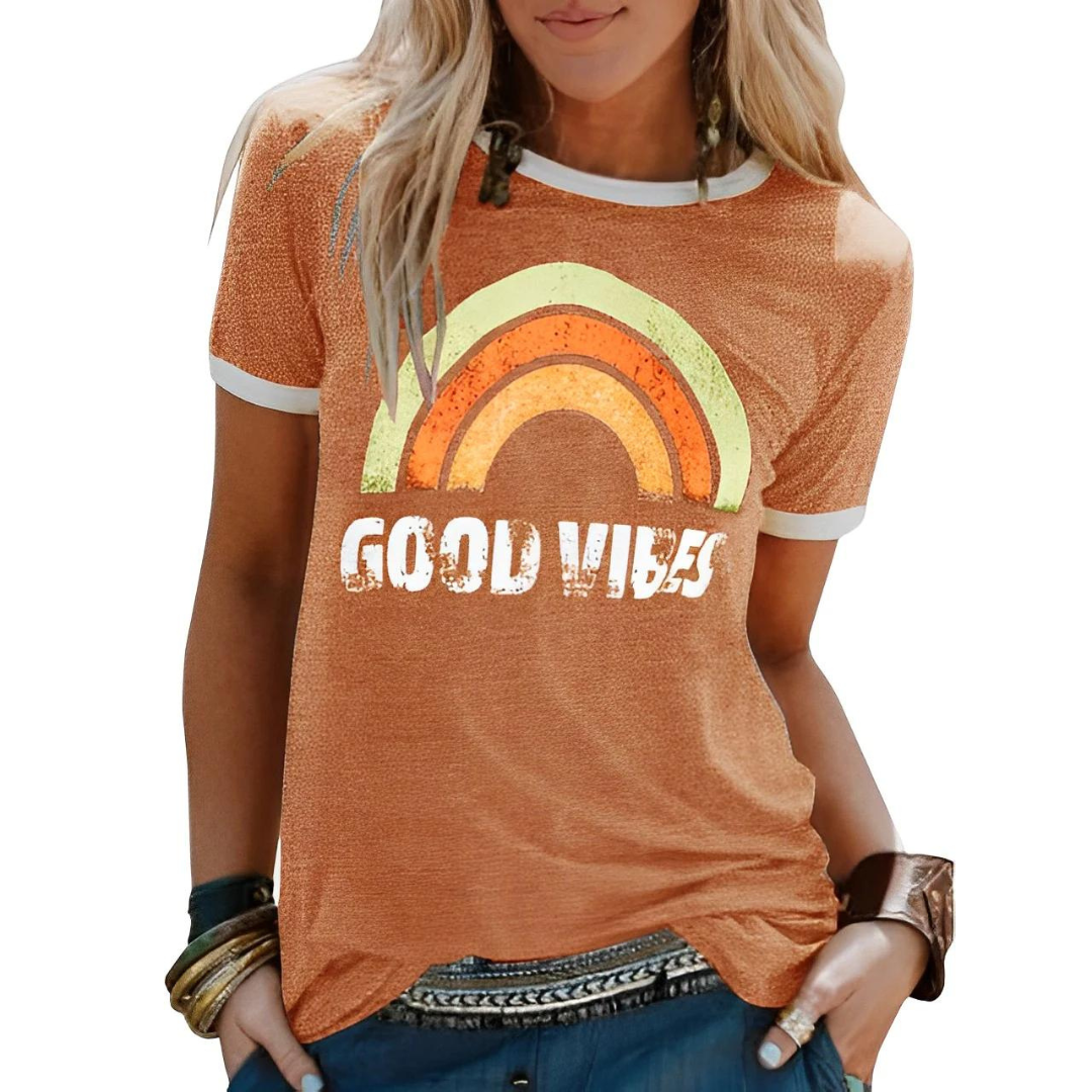 Gluschwein - Valentina - Gute Laune Shirt orange