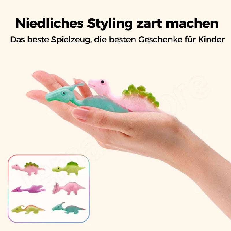 Gluschwein - Schleuder Dinosaurier Spielzeug (Farben zufällig)