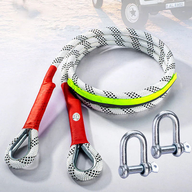 Corde de remorque d'urgence