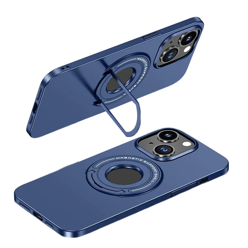 Gluschwein - Halterung magnetische Handyhülle Blau