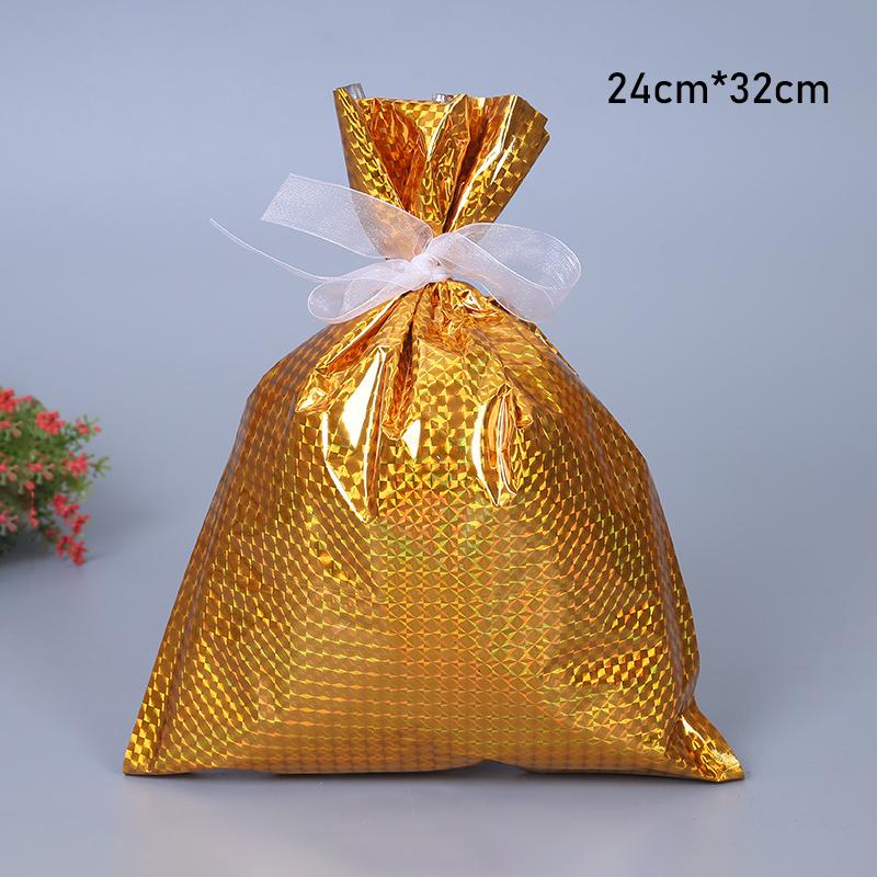 (🎄 Vente anticipée de Noël 🎄) Sacs cadeaux de Noël à cordon, réutilisables