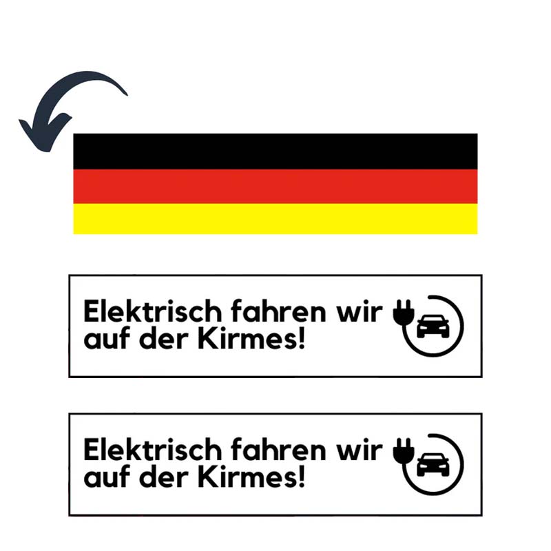 Gluschwein - Niedliche Auto-Dekorationsaufkleber