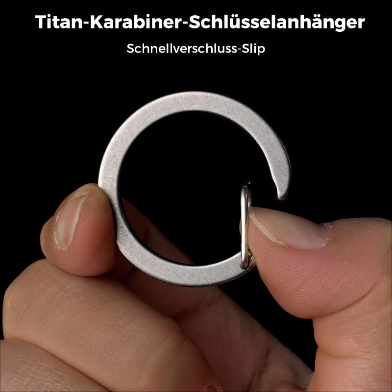 Gluschwein - Karabiner Schlüsselanhänger Clip