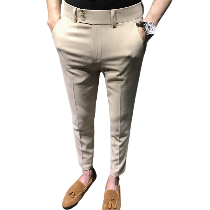 Gluschwein - Solide Slim-Fit-Formalhose