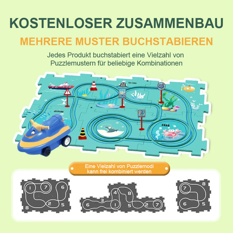 Gluschwein - Puzzle Spielzeugauto