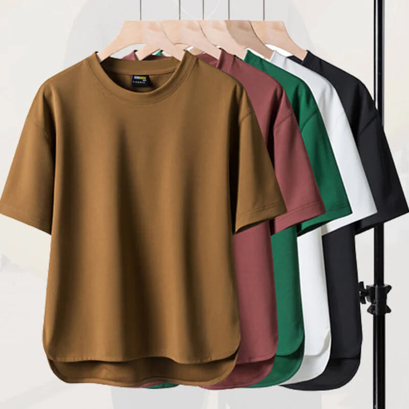 Gluschwein - Kurzarm-T-Shirt aus Baumwolle für Herren