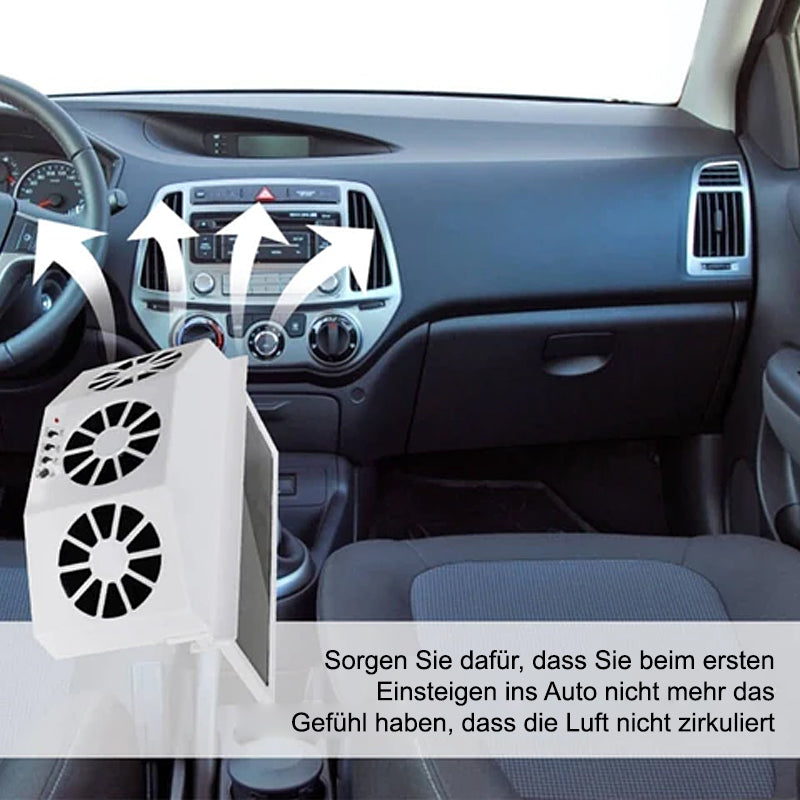 Gluschwein - Solarbetriebener Fahrzeugabluftventilator