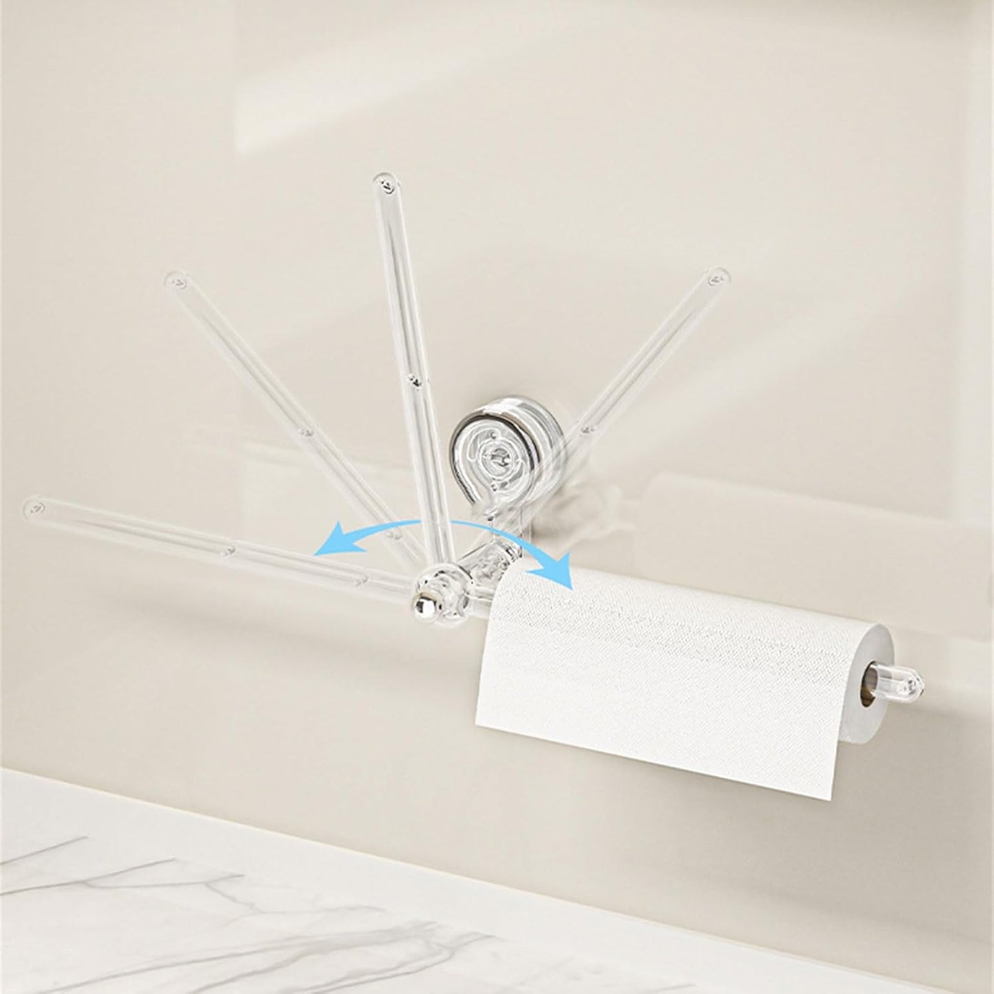 RollHolder - porte-rouleau de cuisine à ventouse