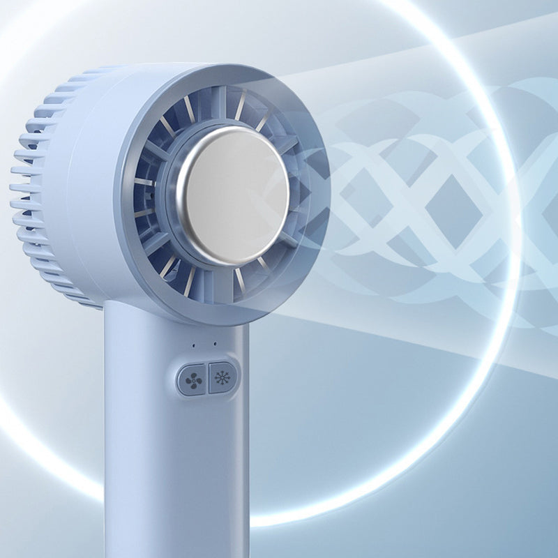 Gluschwein - 2024 Sommer Gadget Handheld Mini Tragbarer Eiskaltventilator