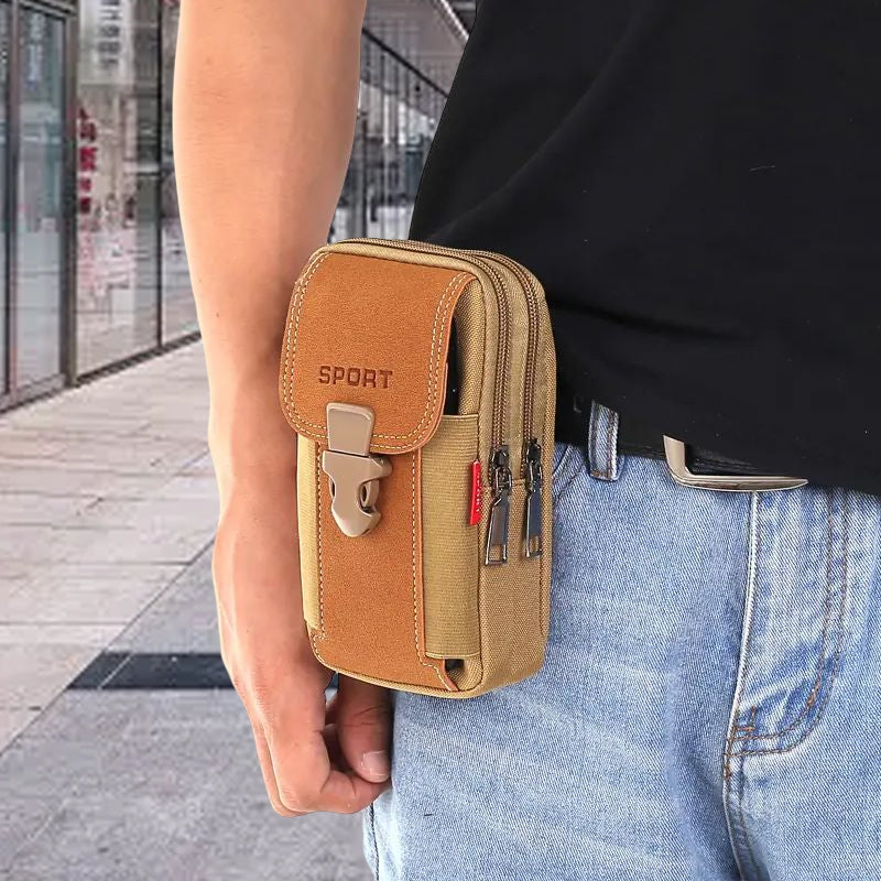 Gluschwein - Multifunktionale Gürtel-Handytasche für Herren