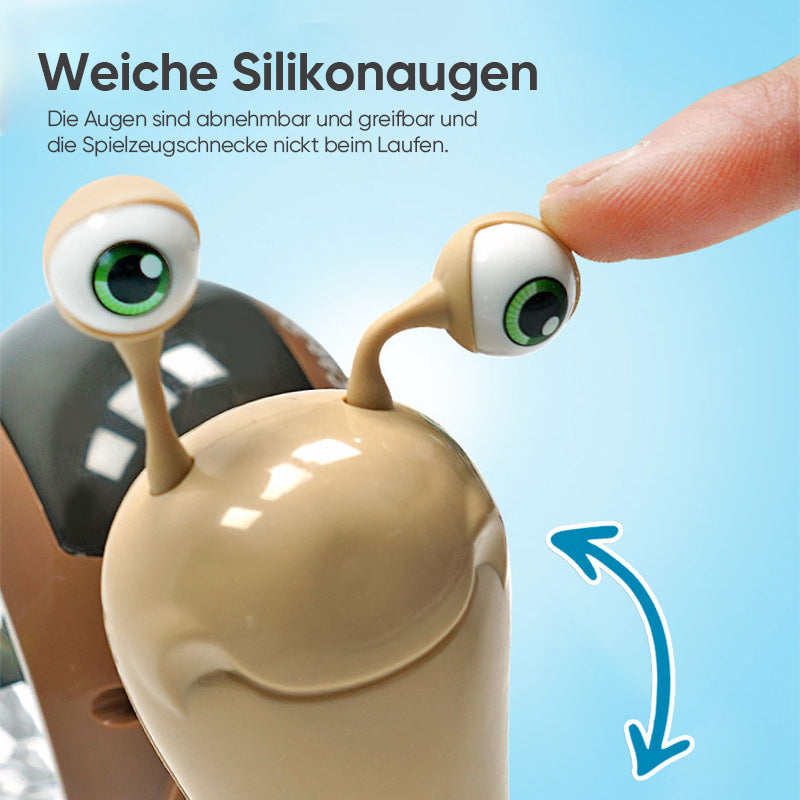 Gluschwein - Elektrisch leuchtende Spielzeugschnecke