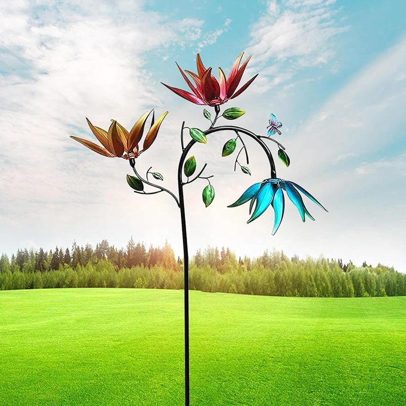 Gluschwein - Wunderschöner Sommer-Windspiel mit bunten Blumen