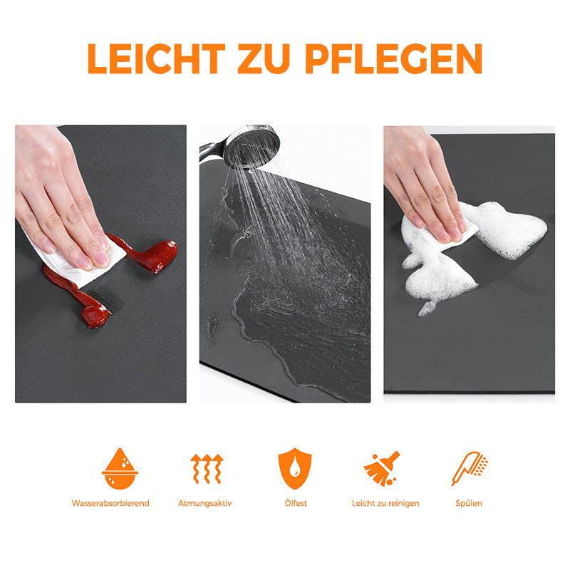 Gluschwein - Super saugfähige Abtropfmatte für die Küche