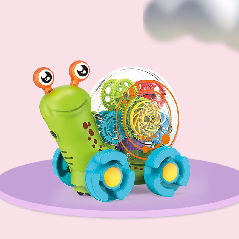 Gluschwein - Universelles Schneckenspielzeugauto Grün