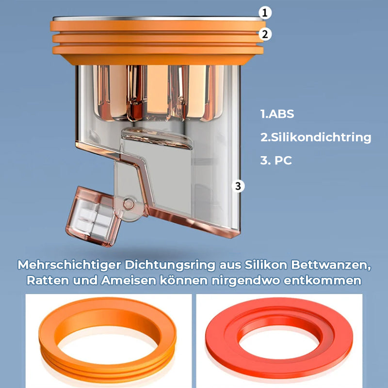 Gluschwein - Universeller doppelter Deodorant-Bodenablaufkern