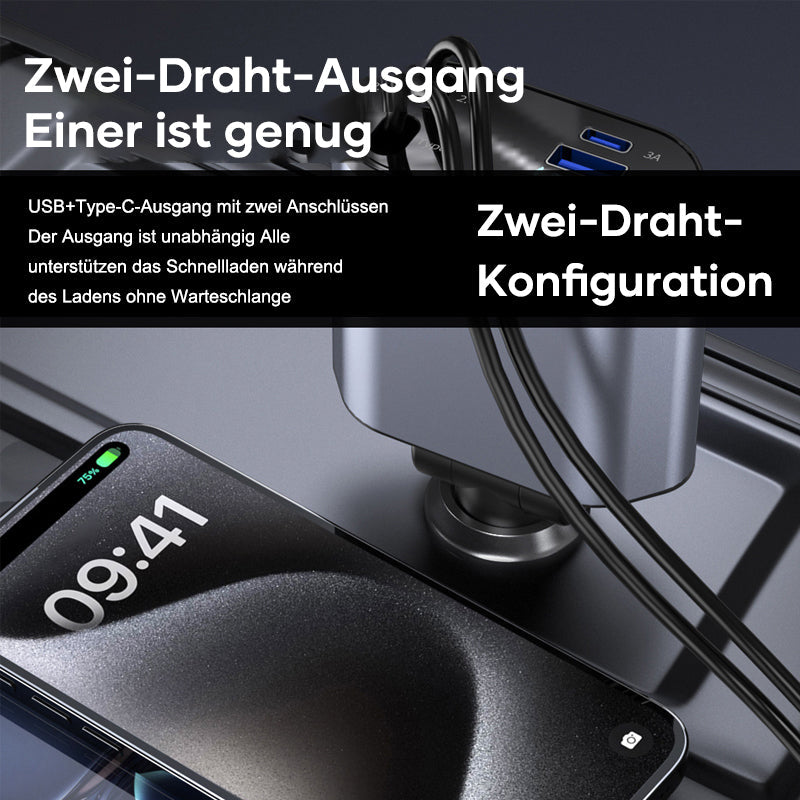 Gluschwein - 4-in-1 Autoladegerät