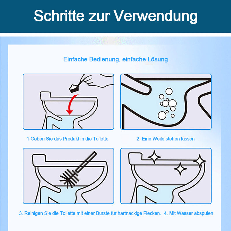 Gluschwein - Toilettenentkalkung Aktivsauerstoffmittel