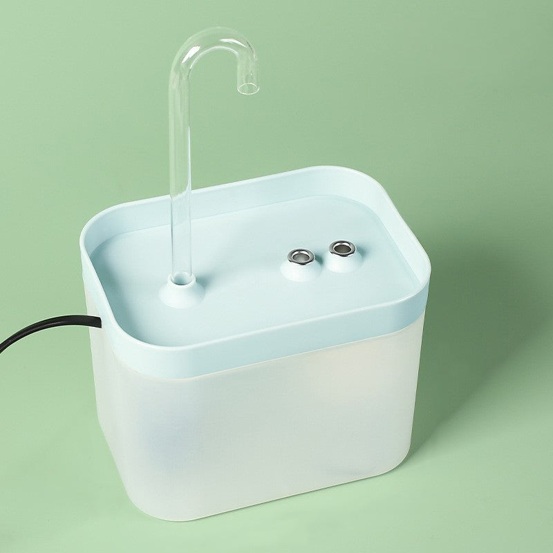 Gluschwein - Automatischer Umlaufwasserspender für Haustiere blauer Einband