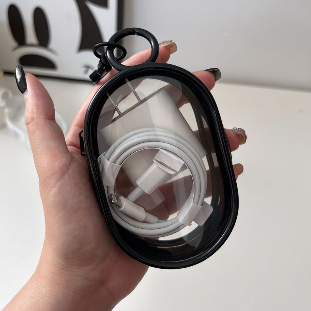 1+1 GRATUIT | Sac de rangement pour accessoires de charge – compact et pratique pour les voyages