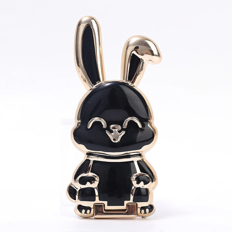 Gluschwein - Sammenleggbar Bunny-telefonbrakett Schwarz
