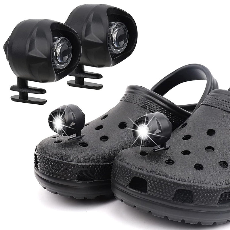 Gluschwein - Schuhlicht dekorative Beleuchtung Schwarz 2 Stück