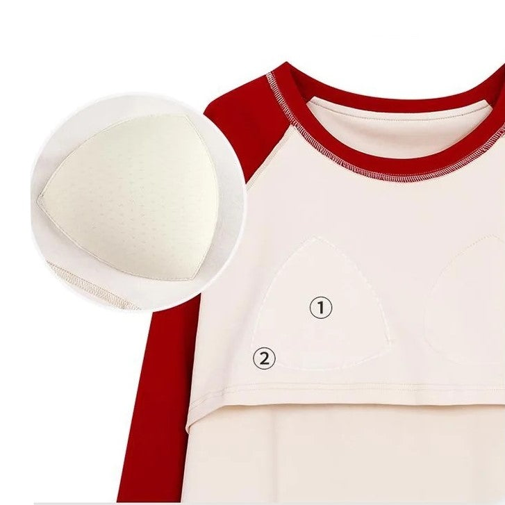 Gluschwein - Loungewear-Set mit BH-Einlagen