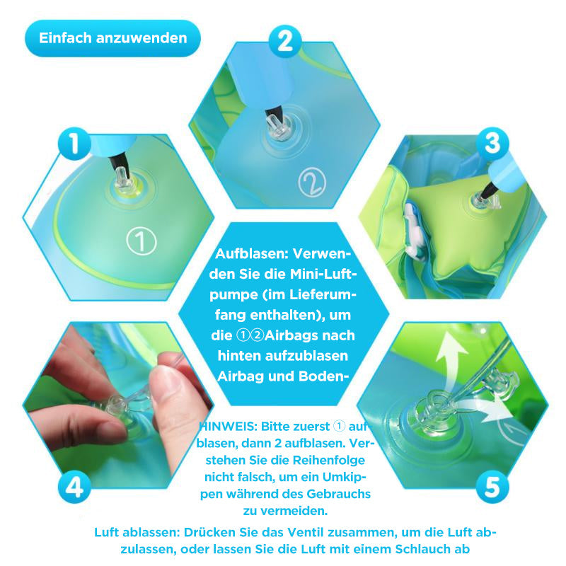 Gluschwein - Babyschwimmer mit Baldachin