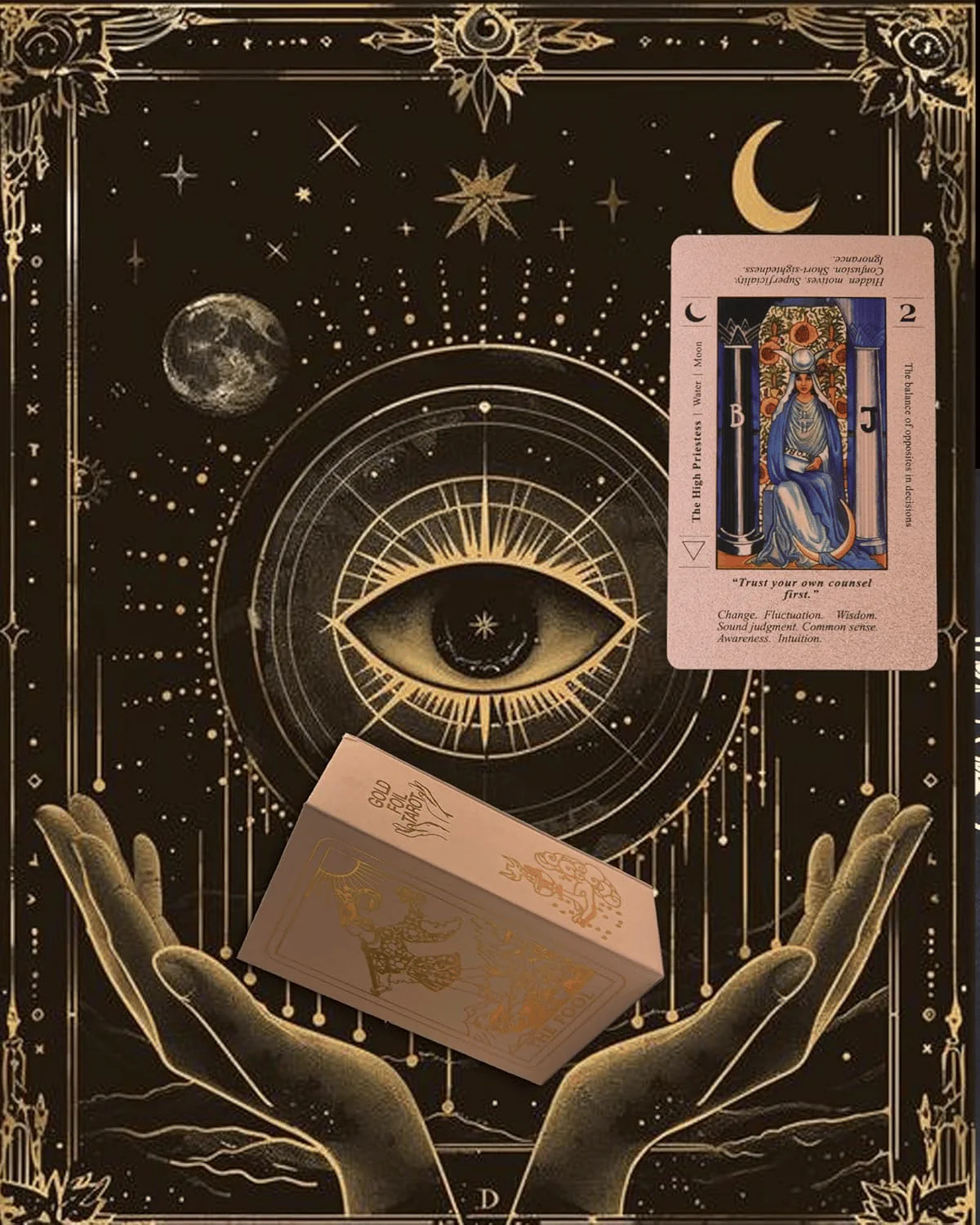Gluschwein - OracleDeck - Luxuriöses Tarot-Kartenspiel für Anfänger und Profis