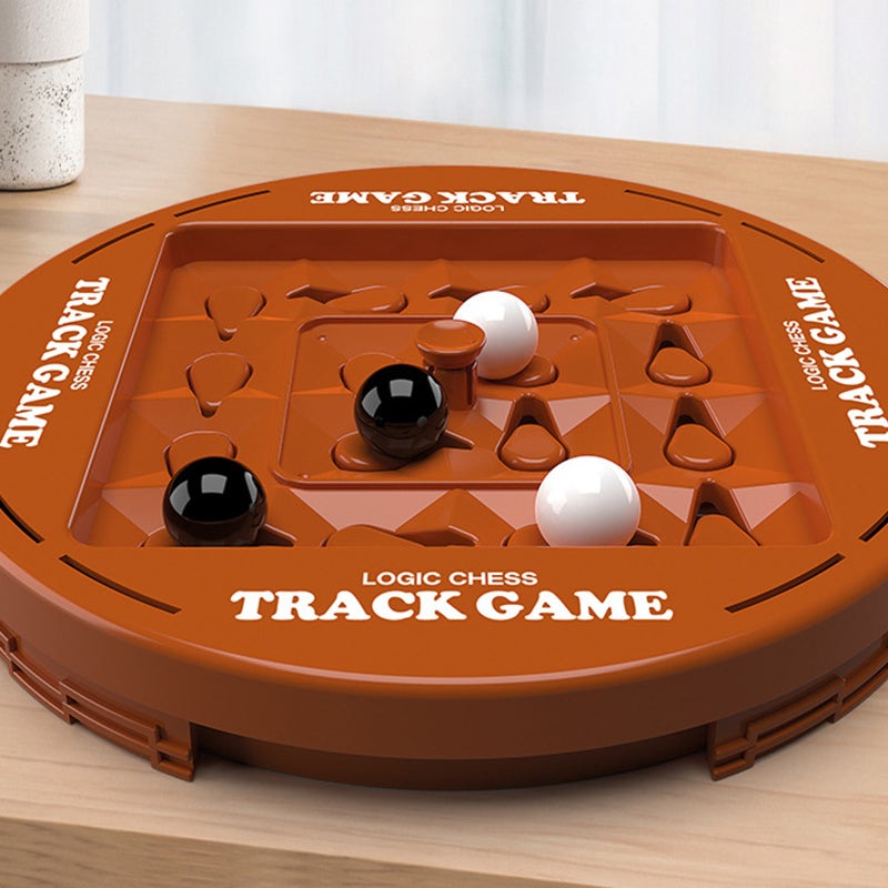 Juego de mesa educativo de lógica orbital.