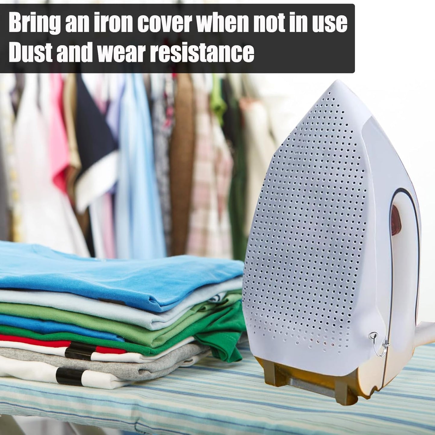 IronGuard - Funda protectora de planchado para tejidos delicados: previene quemaduras y manchas