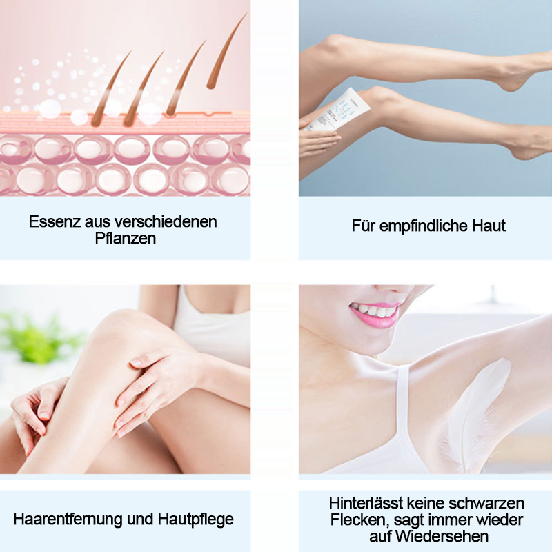 Gluschwein - Creme zur Haarentfernung am Körper