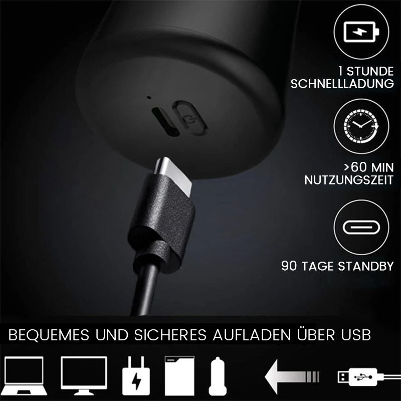 Gluschwein - Waschbarer Elektrorasierer im Taschenformat