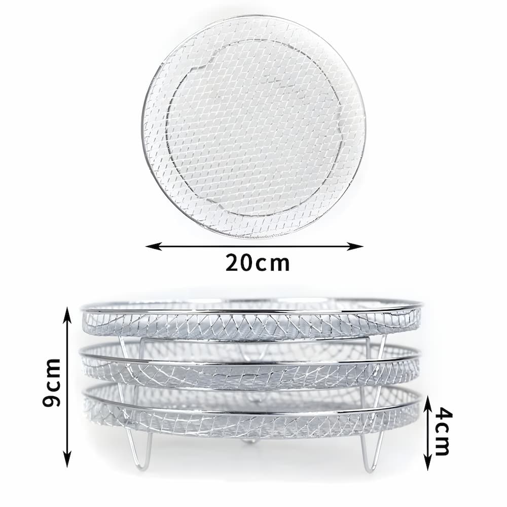 AirTray - Paniers empilables pour friteuses à air