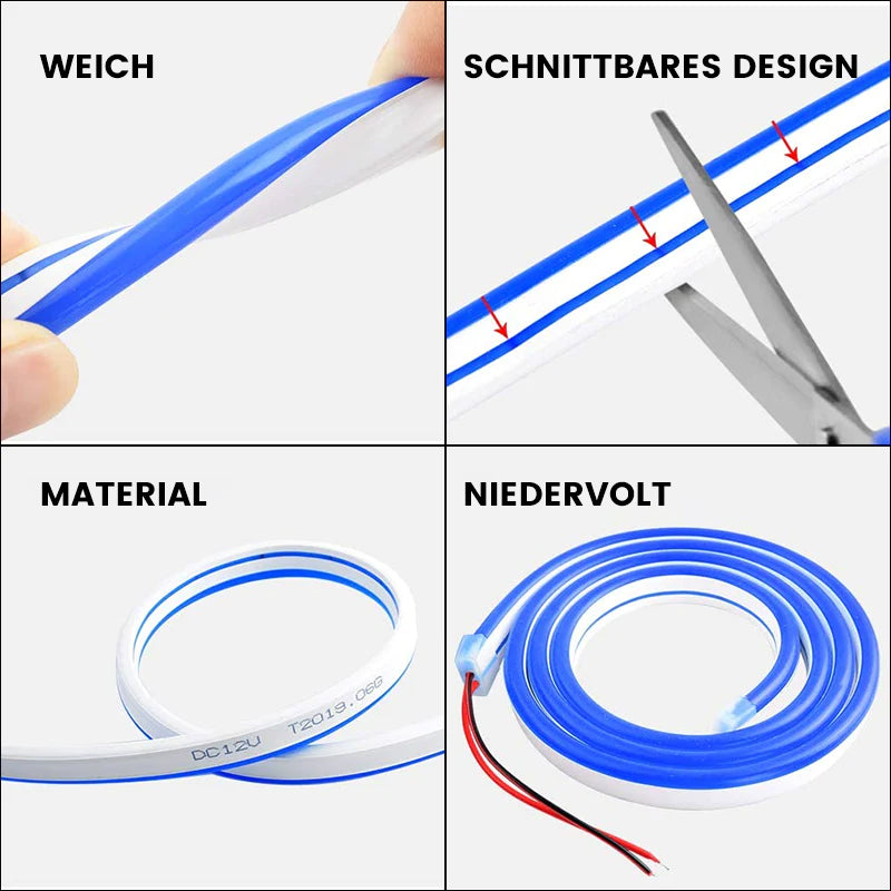 Gluschwein - LED Neon Flex Streifenleuchten
