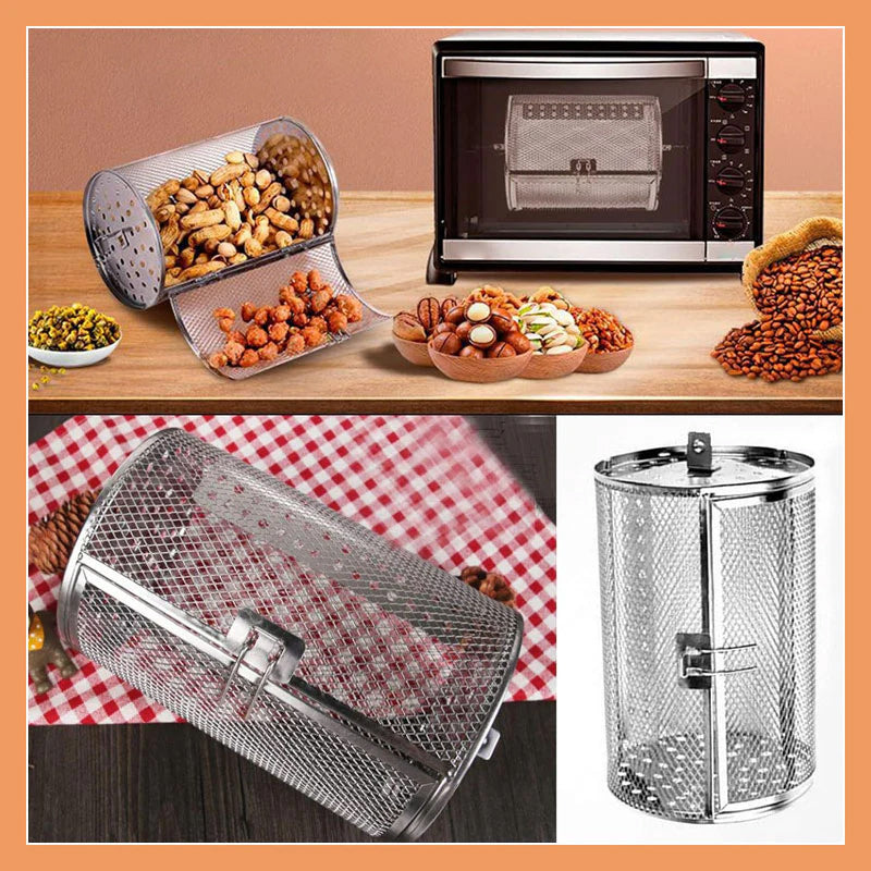 Gluschwein - Automatischer Drehgrill aus Edelstahl